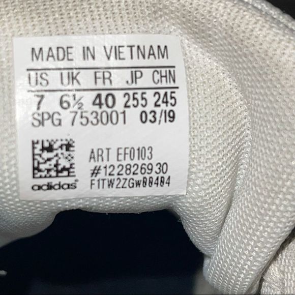 💜SOLD💜ADIDAS man’s leather vans. Size 7 - Picture 5 of 5